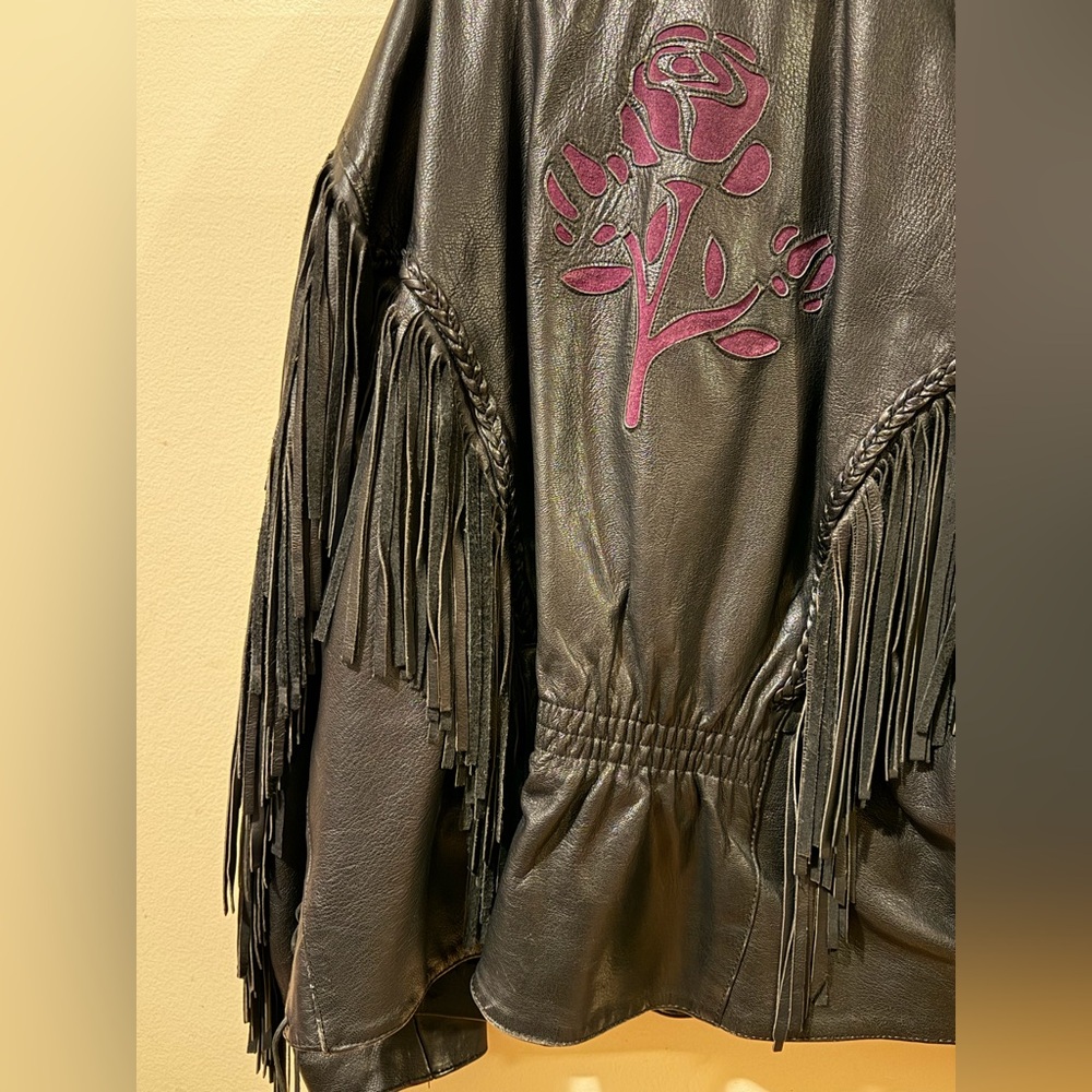 Leather jacket - image 4